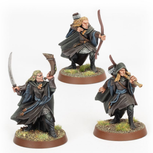 Wood Elf Sentinels   (Resin material )