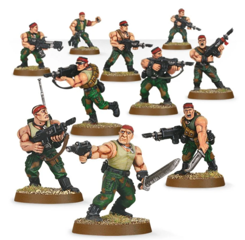 Astra Militarum   Catachan Jungle Fighters