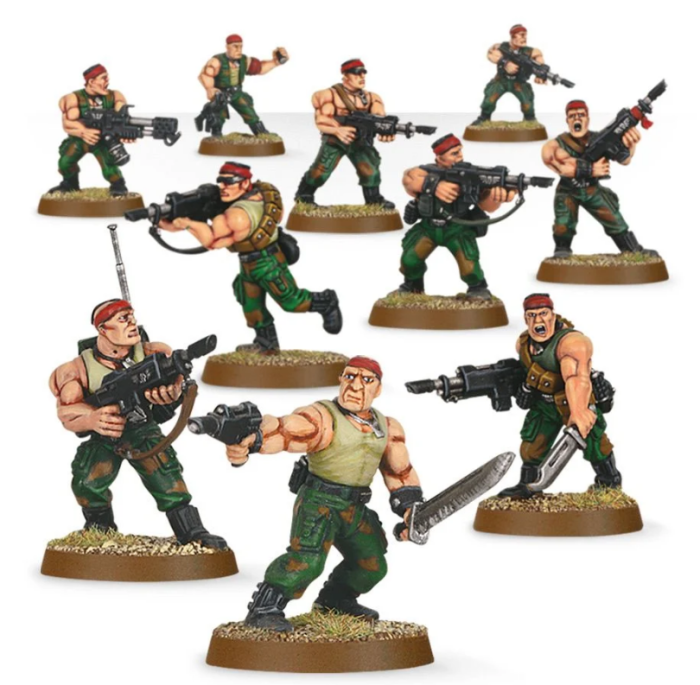 Astra Militarum   Catachan Jungle Fighters