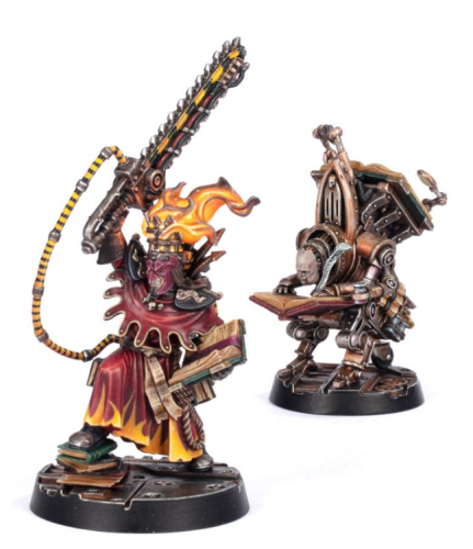 Necromunda    Klovis the Redeemer & Deacon Malakev