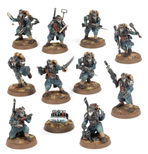 DEATH KORPS OF KRIEG  Kill Team: Veteran Guardsmen