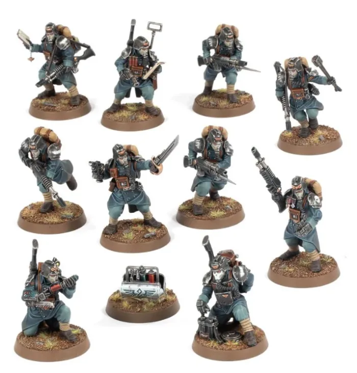 DEATH KORPS OF KRIEG  Kill Team: Veteran Guardsmen