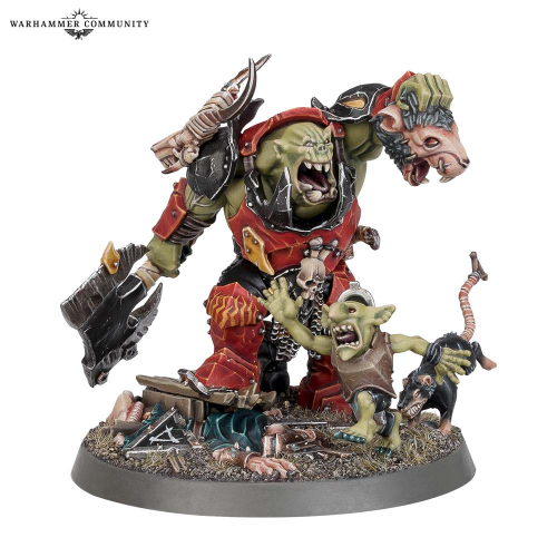 Ork Limited Edition Bawla and Burk Orruk Boss Rat-Killas Commemorative