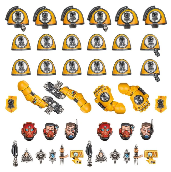 Imperial Fists Primaris Upgrades and Transfers