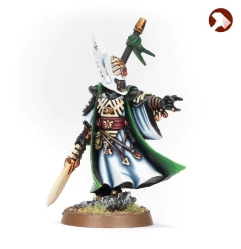 Eldar   Farseer with Singing Spear