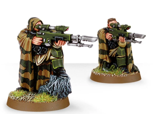 Astra Militarum     Cadian Snipers