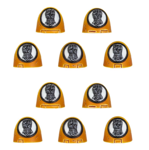 Imperial Fists MKVI Shoulder Pads