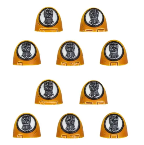 Imperial Fists MKVI Shoulder Pads