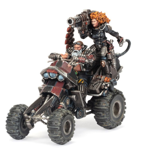 Necromunda   Vespa 'Minx' Merdena, Orlock Bounty Hunter
