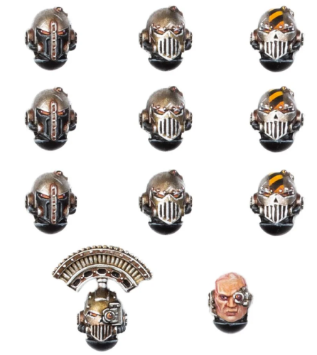 Iron Warriors MKVI Heads
