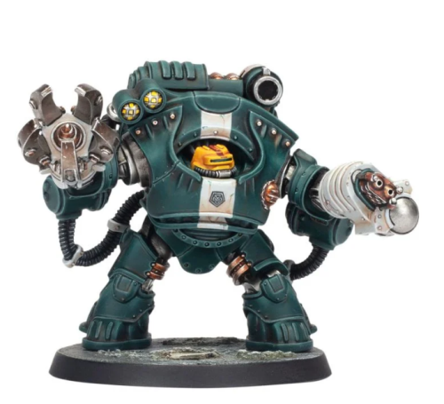 Necromunda   Ironhead Squat Prospectors Vartijan Exo-Driller
