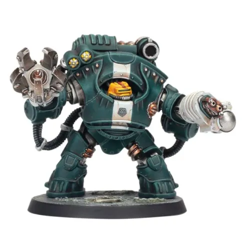 Necromunda   Ironhead Squat Prospectors Vartijan Exo-Driller