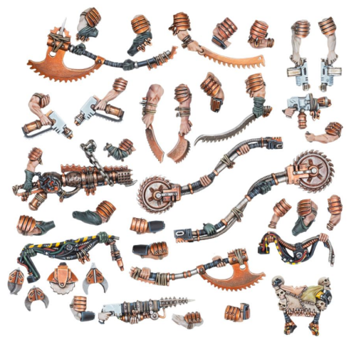 Necromunda   Corpse Grinder Cult Weapons Set