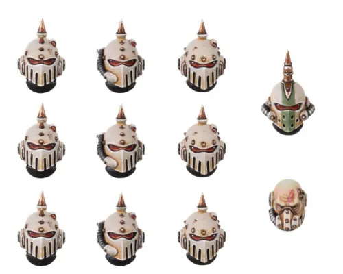 Death Guard MKVI Heads