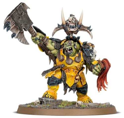 ORK  Orruk Megaboss - Bazdrogg Nekk-choppa