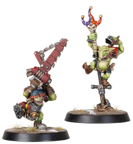 Blood Bowl   Nobbla Blackwart & Scrappa Sorehead