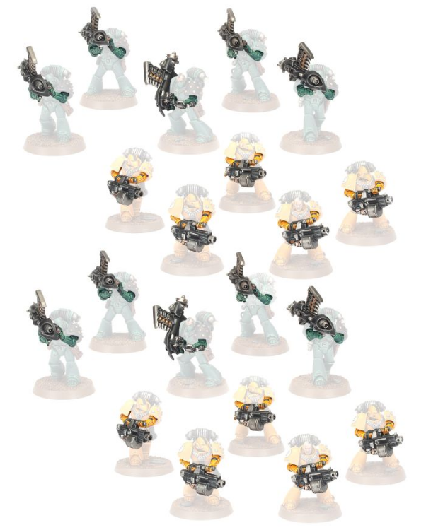 Heavy Weapons Upgrade Set – Missile Launchers and Heavy Bolters