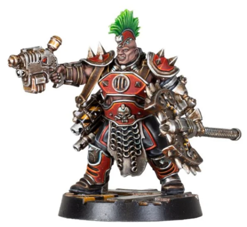 Necromunda    Goliath Champion with Renderizer