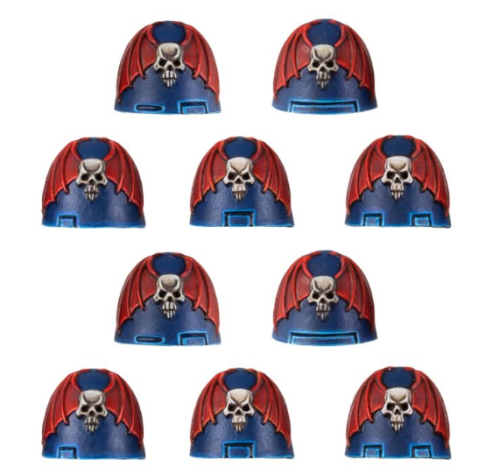 Night Lords MKVI Shoulder Pads