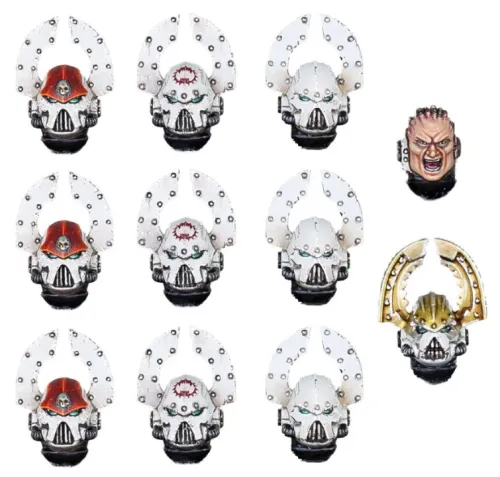 World Eaters MKVI Heads