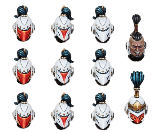 White Scars MKVI Heads
