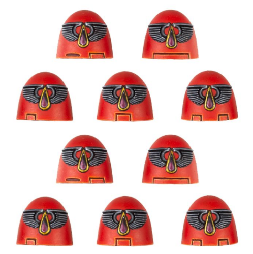Blood Angels MKVI Shoulder Pads