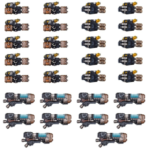 Heavy Weapons Upgrade Set – Heavy Flamers, Multi-meltas, and Plasma Cannons