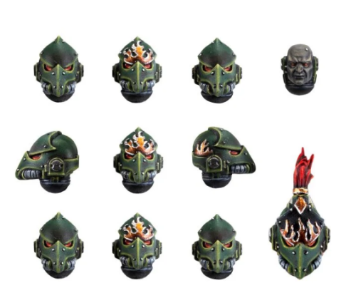 Salamanders MKVI Heads