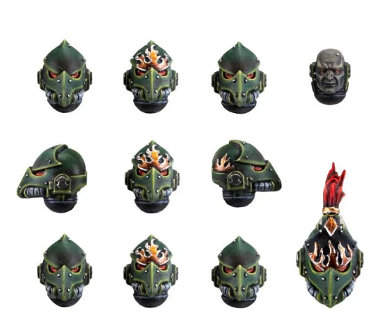 Salamanders MKVI Heads