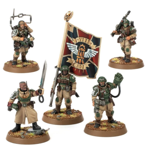Astra Militarum  Cadian Command Squad