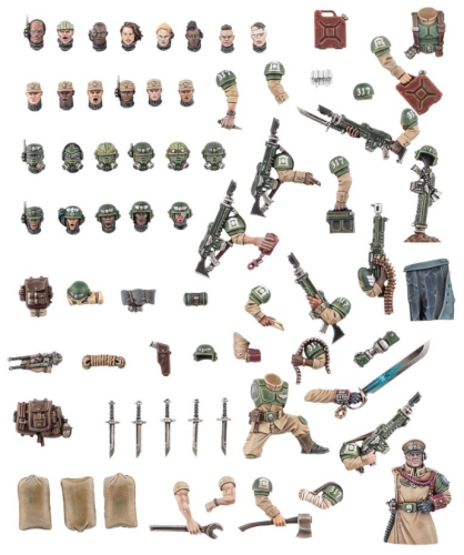 Astra Militarum   Cadian Upgrades