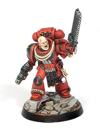 Blood Angels  Brother Sergeant Raldaeo