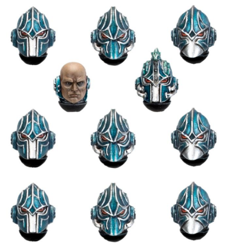 Alpha Legion MKVI Heads