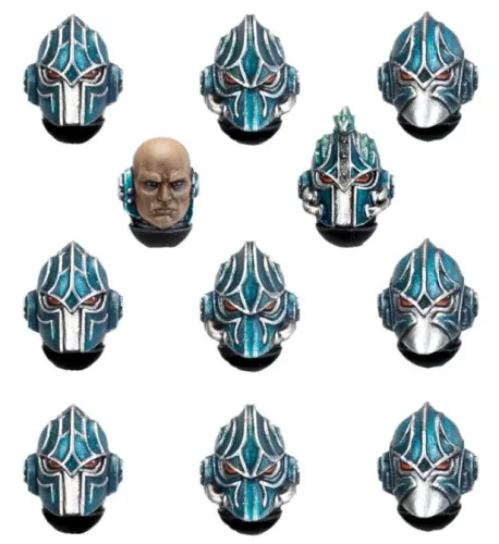 Alpha Legion MKVI Heads