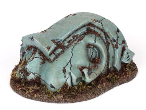 Amon Hen Fallen Head Statue