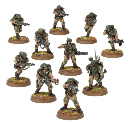 Astra Militarum    Cadian Shock Troops  (NEW)