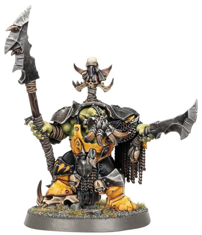 Orruk Warclans Ardboy Big Boss