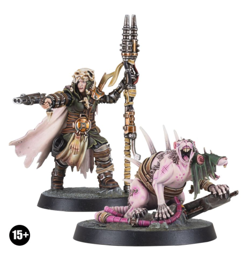 Necromunda Outland Beastmaster with Wasteland Giant Rat