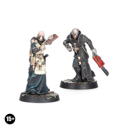 Necromunda Delaque Rogue Doc & Gang Lookout