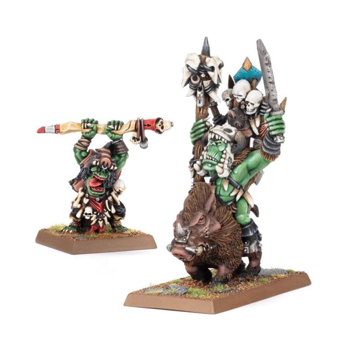 Orc and Goblin Tribes Orc Shamans