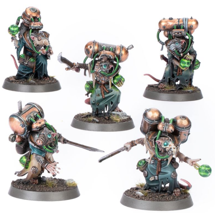 Skaven Acolyte Globadiers