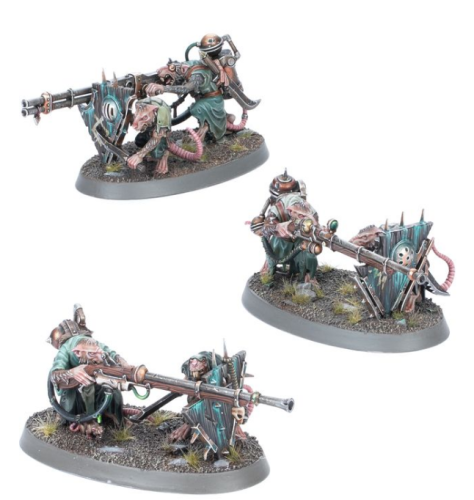 Skaven    Warplock Jezzails