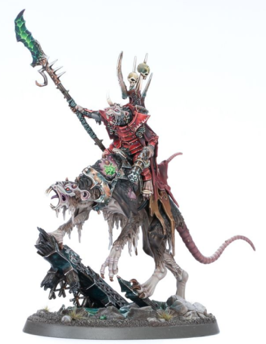 Skaven       Clawlord on Gnaw-beast