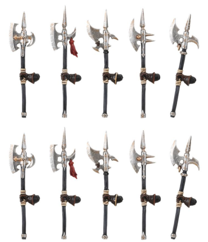 Chaos Warriors Halberds Upgrade Set