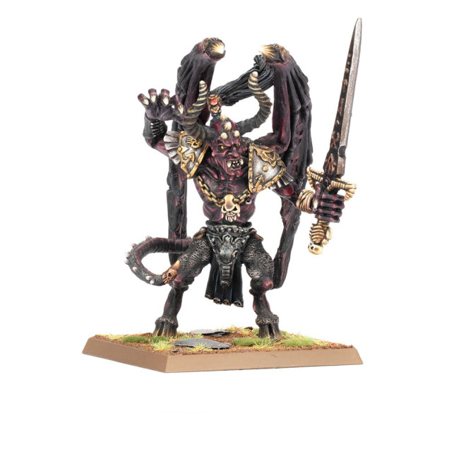 Warriors of Chaos Daemon Prince with Sword