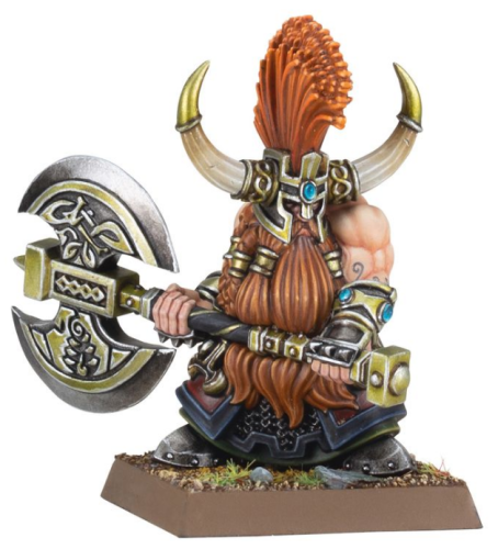 Ungrim Ironfist, the Slayer King of Karak Kadrin