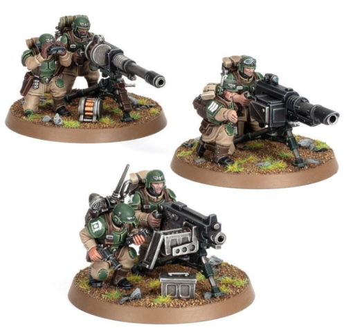 Astra Militarum   Heavy Weapons Squad