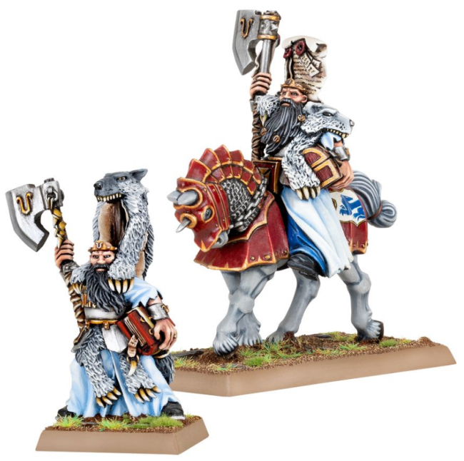 Empire of Man Warrior Priests of Ulric on Foot & Mounted