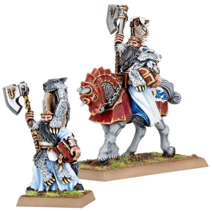Warrior Priests of Ulric on Foot & Mounted