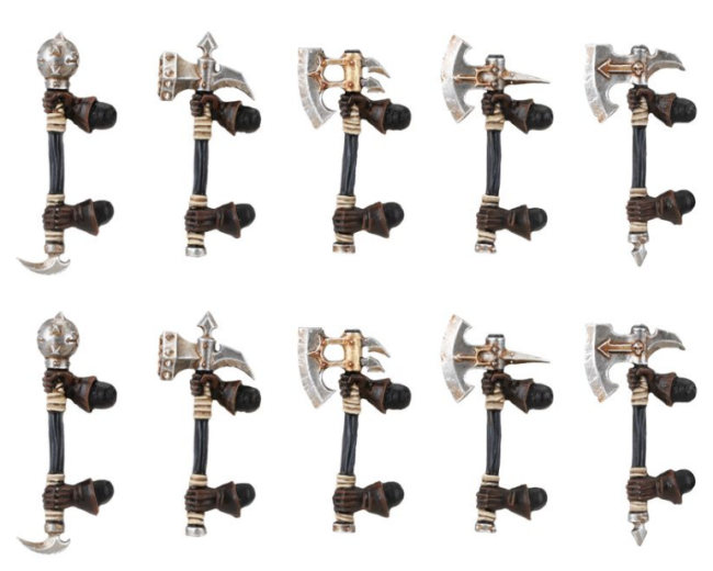 Chaos Warriors Great Weapons Upgrade Set